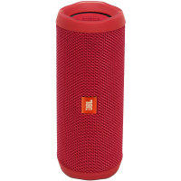 JBL Flip4 音乐万花筒4 蓝牙小音箱 音响 低音炮 防水设计 支持多台串联 便携迷你音响 音箱 红色