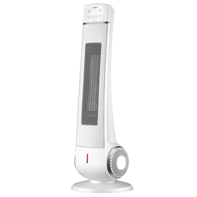 海尔(Haier)暖风机HNS2218家用浴室热风立式电暖风机小型节能省电暖气神器三档调节智能恒温定时远程遥控烤火炉