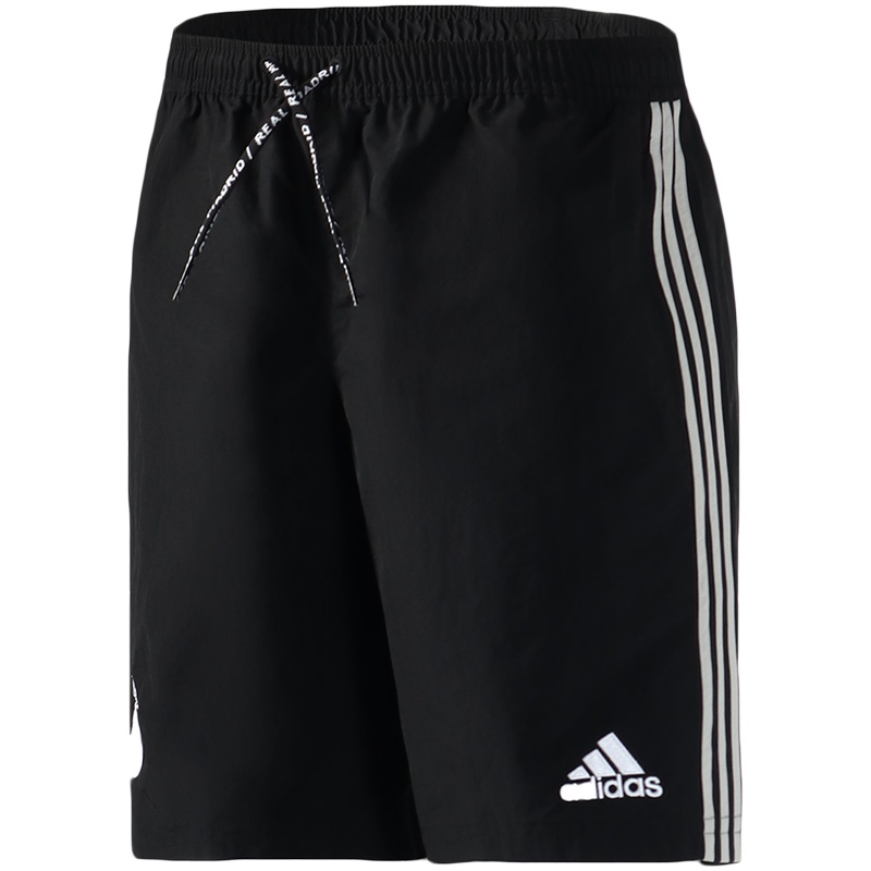 阿迪达斯男服装运动短裤皇马训练运动足球服装DP5187