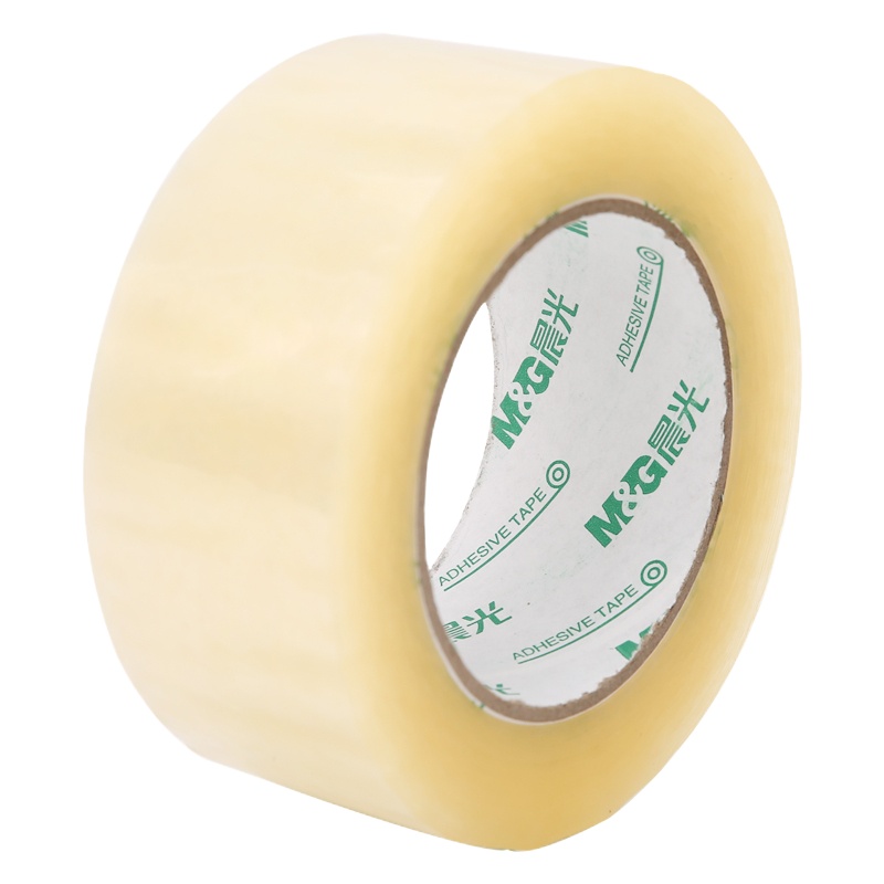晨光(M&G) AJD97334普透封箱胶带 透明胶带 封箱胶带胶布胶纸 封箱器胶带 60mm*100y 5卷/筒