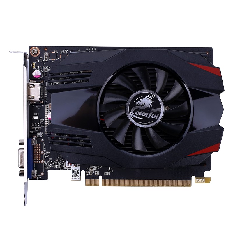 七彩虹 GT1030黄金版 2G V5 显卡+英特尔(Intel)i3 10100F 盒装CPU处理器