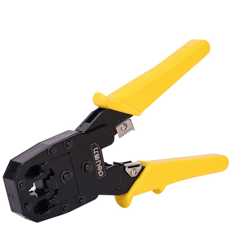 得力(deli)DL2468 网线钳 工具钳子 可压制4P 6P 8P