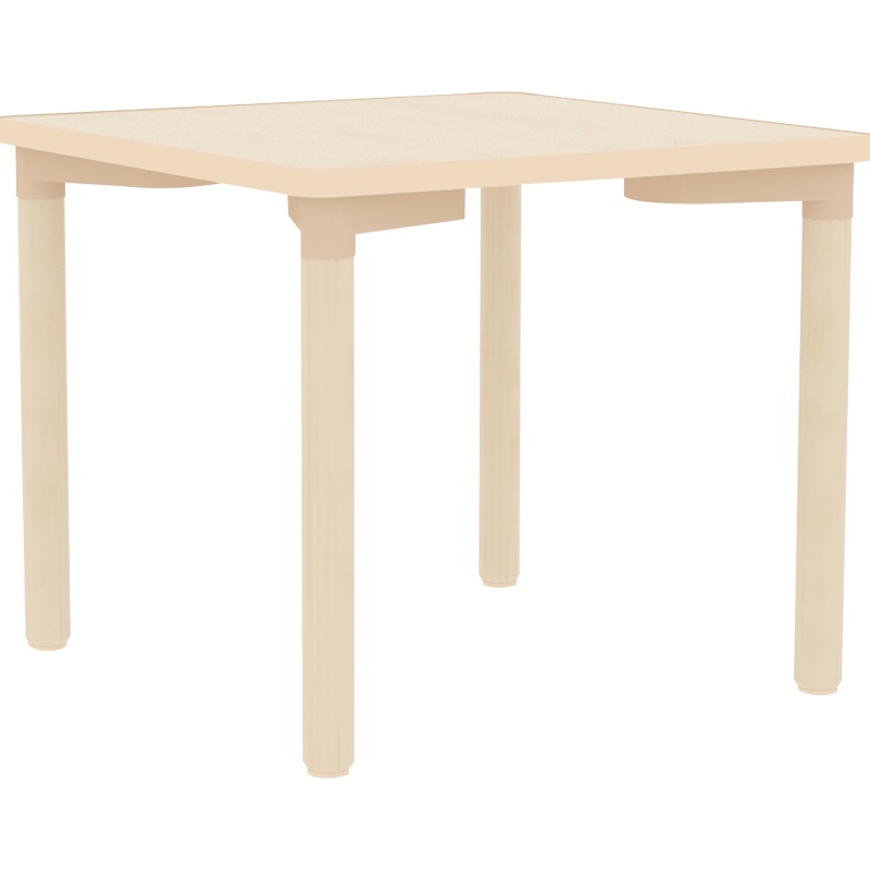 幼儿园实木桌子椅子方桌方形餐桌正方形课桌儿童家用游戏桌学习桌