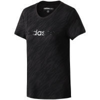 【自营】adidas阿迪达斯NEO女子短袖T恤休闲运动服CV8127 L CV8127黑