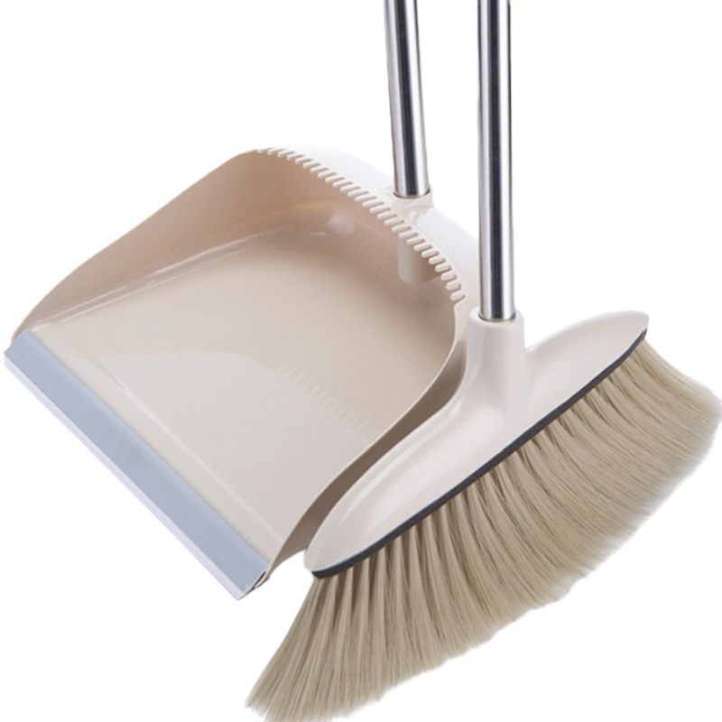 雅高 扫把簸箕套装家用仿猪鬃毛软毛笤帚扫帚