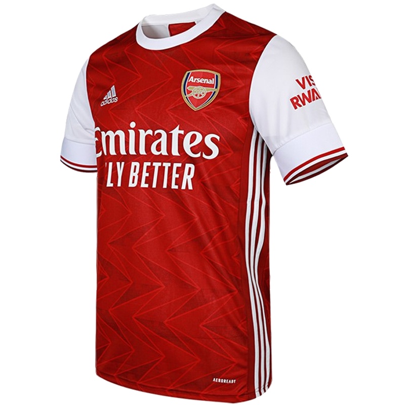 阿迪达斯adidas 男足球阿森纳主场球迷版运动短袖球衣EH5817