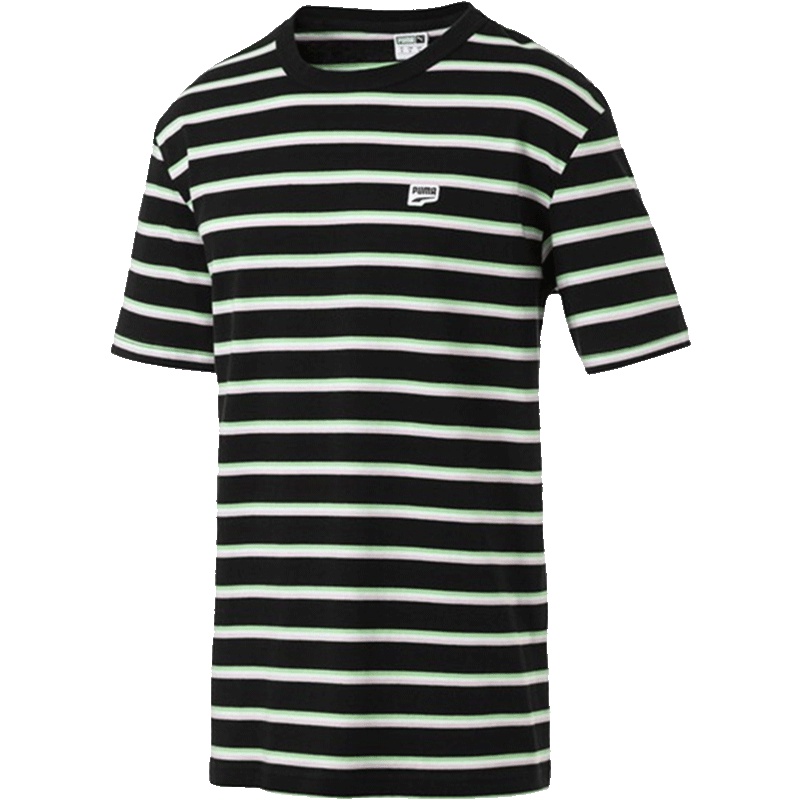 PUMA彪马 男子休闲运动服条纹短袖T恤579230