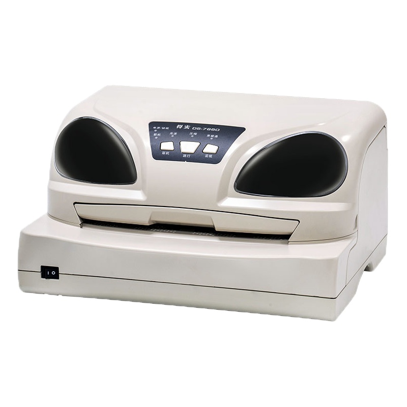得力(deli)DS-7860 24针94列 超厚簿证/存折打印机 针式打印