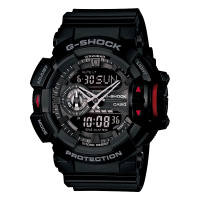 卡西欧(CASIO)手表G-SHOCK系列多功能运动石英表男GA-400-1B