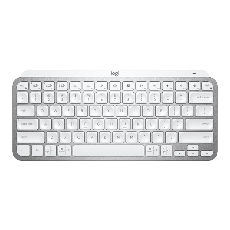 Logitech羅技 MX Keys Mini 無線精巧型鍵盤 珍珠白