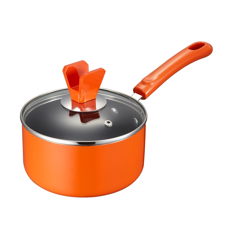 爱仕达（ASD）新不粘奶锅16cm 易洁一人食轻便蒸汤锅婴儿迷你带蒸格辅食锅 锅底加厚煮牛奶煮面不粘炖锅 燃气电磁炉通用