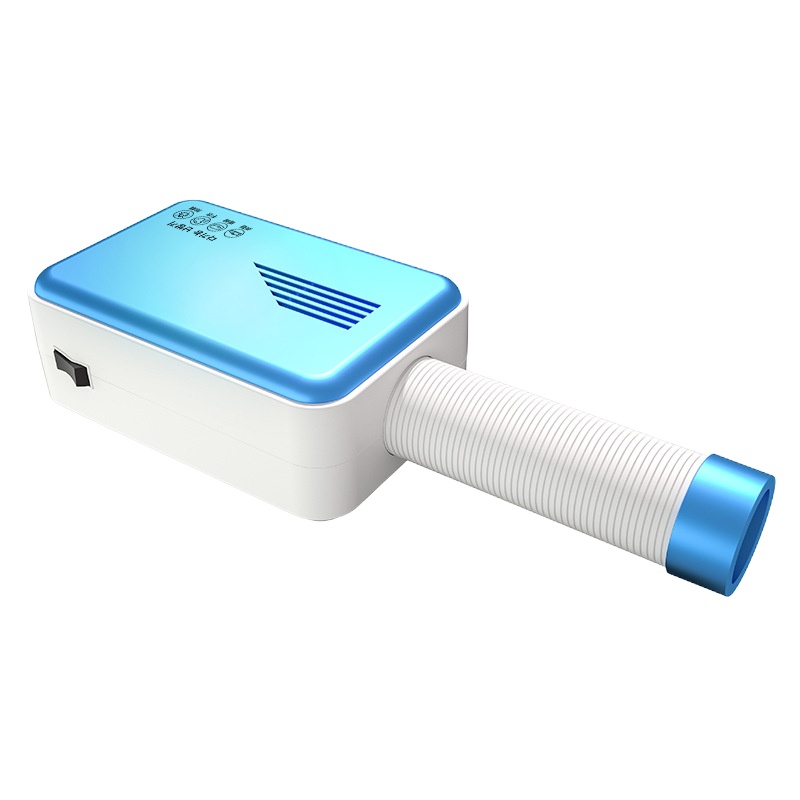 旅行烘干法耐(FANAI)衣服便携式干衣机旅游小型出差宿舍室内内衣袜子 单机时尚蓝_无布罩