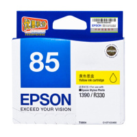 爱普生(EPSON)T0854 原装黄色墨盒 (适用PHOTO1390/R330机型)墨盒/墨水