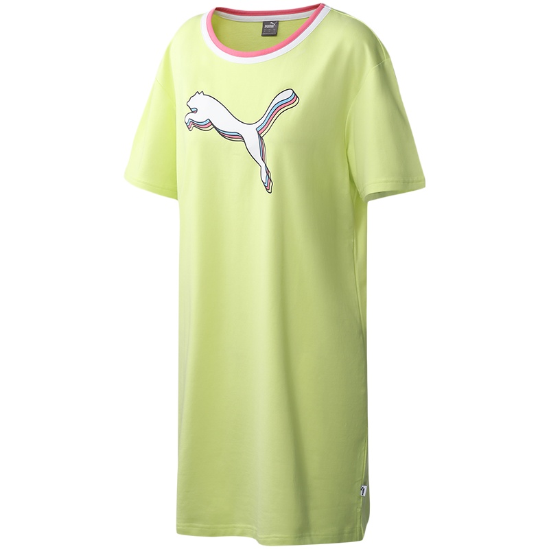PUMA彪马女装运动服休闲圆领连衣裙584157