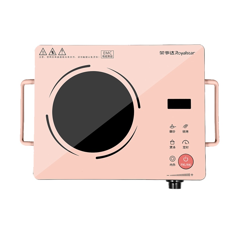 荣事达(Royalstar)电陶炉旋钮式家用茶炉电陶炉均火多档控温纤薄大面板爆炒火锅DTL22A39(T)