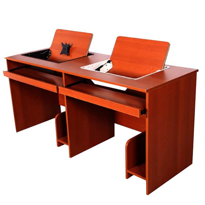 皇室美居 双人边框翻转电脑桌 会议室桌椅