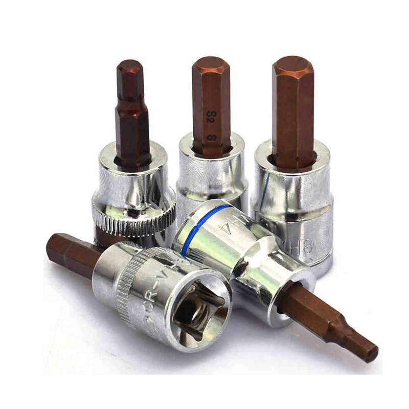 华丰巨箭 10MM（3/8”）S2压批套筒（六角）HF-876006 10个装