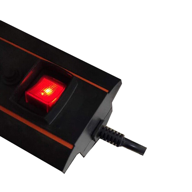 PDU机柜插座 工业插座/插线板/连接器 带开关 8位 10A 线长1.8m