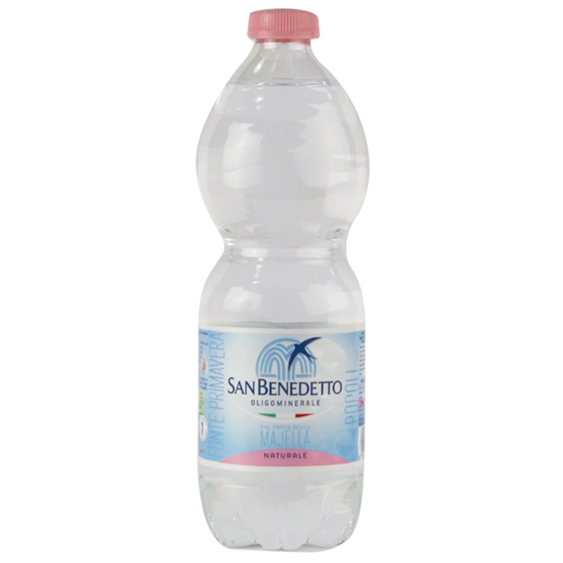 [意大利进口]圣碧涛(San Benedetto)天然矿泉水 500ml/瓶 进口饮用水 进口食品 矿物质水 意大利进口