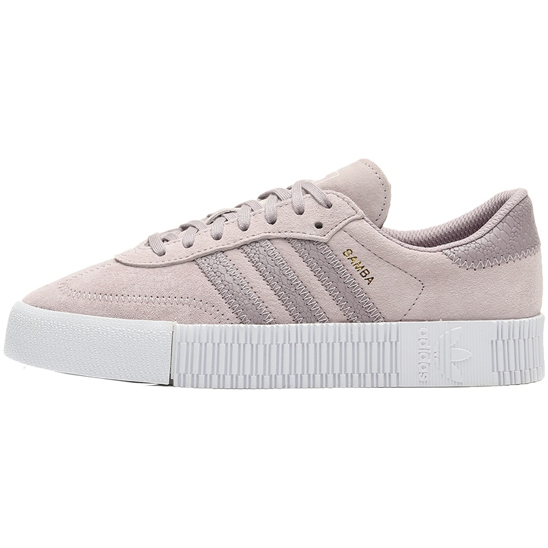 adidas阿迪达斯三叶草女鞋SAMBA系列运动休闲低帮板鞋AQ1134