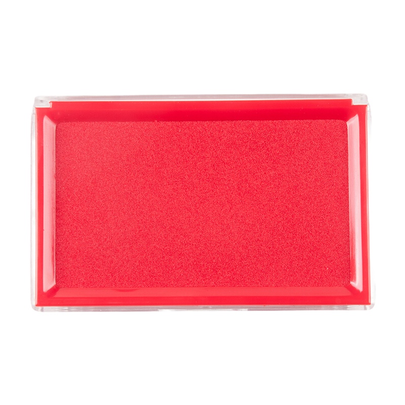 晨光 快干印台(透明方)AYZ97513A 红色一个装