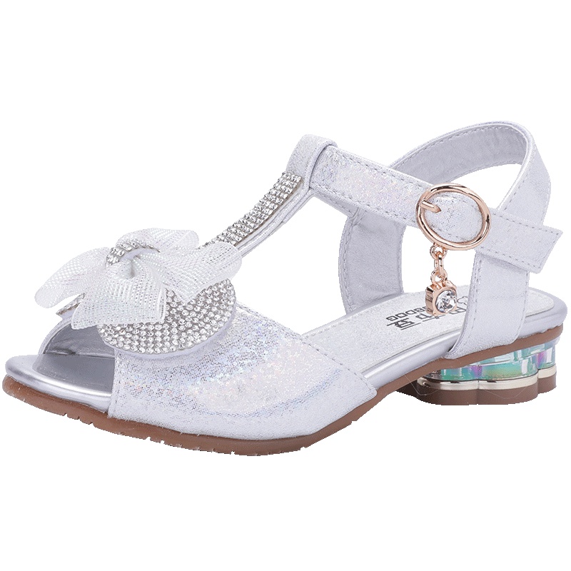 巴布豆童鞋女童凉鞋2019夏季透气韩版公主鞋女孩儿童鞋子