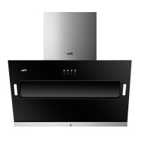 华帝(vatti)17立方大吸力侧吸式抽油烟机J668A隐藏式油网900mm宽屏拢烟370Pa大静压宽孔直吸2档风量调节