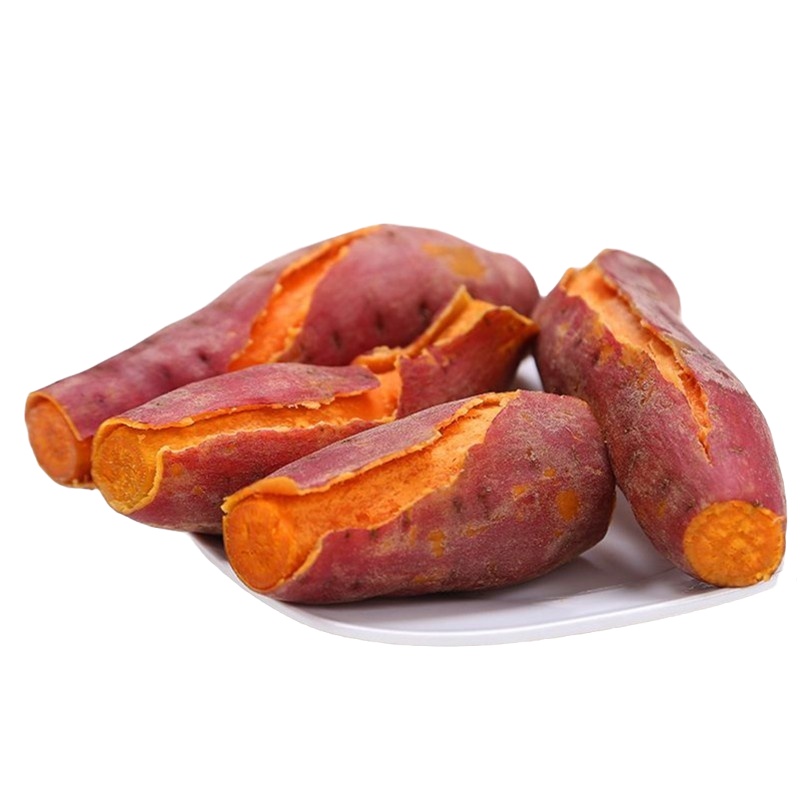 冠町 福建六鳌蜜薯红薯烤地瓜 净重3斤装中小果(约10-16个)新鲜烧烤蔬菜轻食