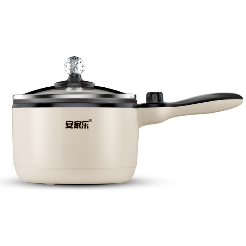 安家乐宿舍学生煮面神器小电锅火锅家用多功能小功率迷你寝室小锅