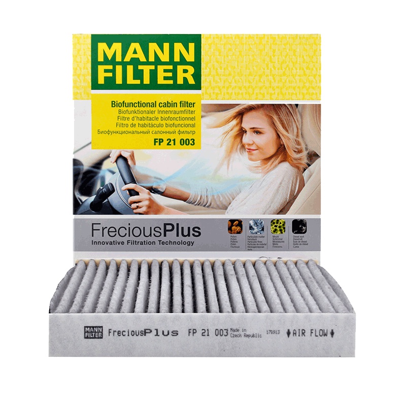曼牌(MANN)空调滤清器FP21003进口CR-Z 1.5L,锋范,缤智