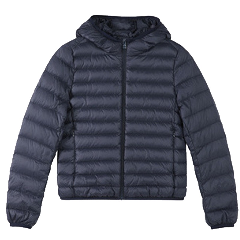 专柜同款白鸭绒羽绒服女士2019秋冬新款时尚百搭小个子短款轻薄欧洲站外套20015001