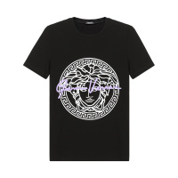 VERSACE 范思哲 送女友 女士 粘纤修身圆领短袖T恤 A88682 A213311