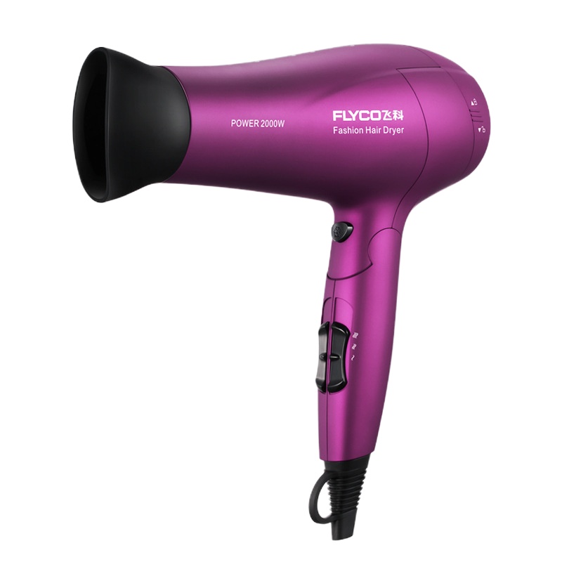 飞科(FLYCO)电吹风 FH6618 2000W六档负离子功能变速控温调节热量均衡护发大功率吹风筒