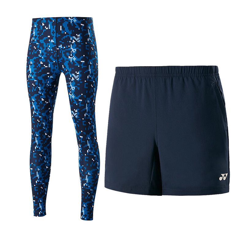 尤尼克斯YONEX羽毛球服女士下装运动裤聚酯纤维面料220207-019 深蓝色