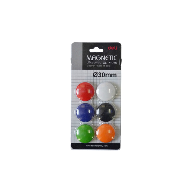 得力（deli）3CM磁扣7825
