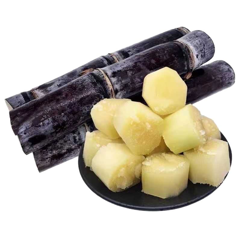 精品黑皮甘蔗净重10斤 精装广西黑皮甘蔗10斤/5斤现新鲜应季水果特产水果礼盒批发甘鲜生