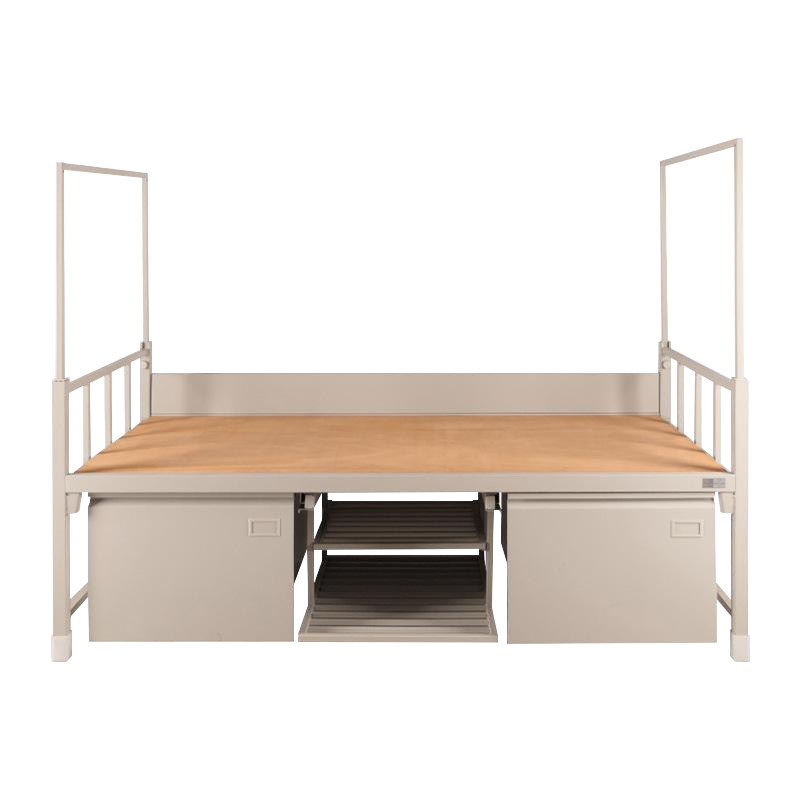 帅畅制式营具单人床边防消防官兵士兵军区宿舍单人床含柜钢制加厚单层床