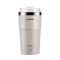 圈厨全自动煮茶养生壶煮茶器奶茶机网红家用小型办公迷你智能便携CR-MT01复古白