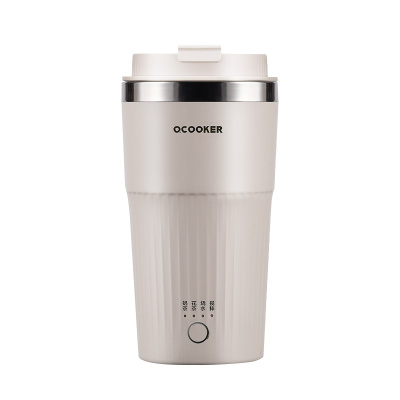 圈厨全自动煮茶养生壶煮茶器奶茶机网红家用小型办公迷你智能便携CR-MT01复古白