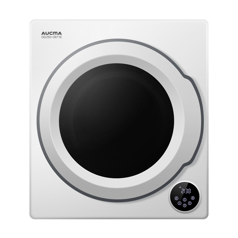 澳柯玛(AUCMA)家用6公斤 全自动滚筒式家用快速干衣机烘干机GDZ60-0671E