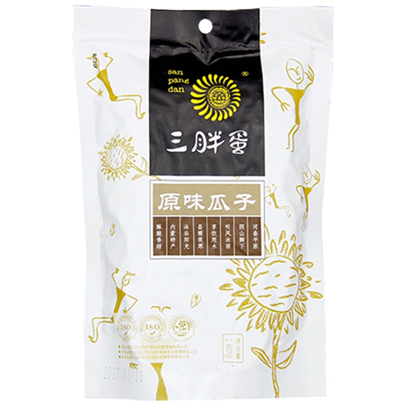 三胖蛋原味瓜子180g*4袋