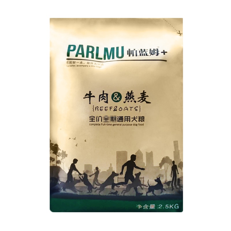 Parlmu狗粮幼犬/成犬 5斤装 柯基泰迪金毛巴哥边牧萨摩柴犬通用型狗粮