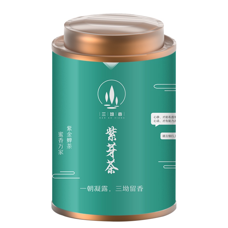 三坳香2020年新茶高山特级绿茶精美罐装50g/罐