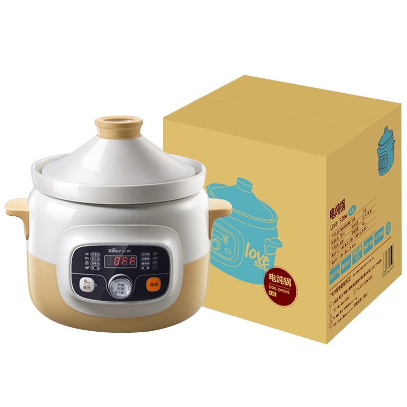 苏宁极物 4L陶瓷电炖锅 DDG-D40H5 煲汤锅炖汤锅 (单位:个)