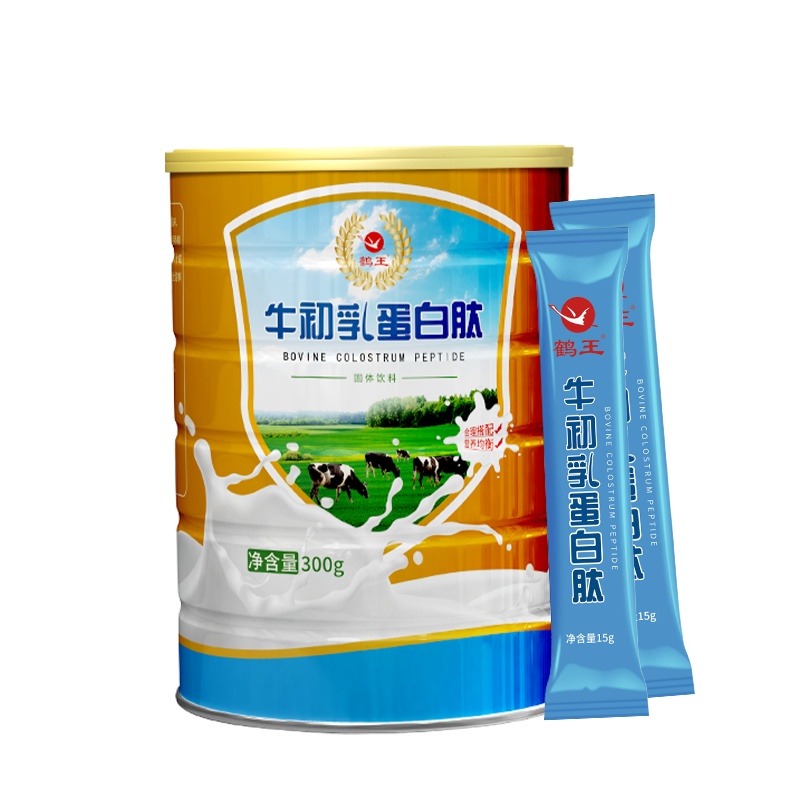 鹤王牛初乳蛋白肽非液态饮正品肽片抗糖口服液精华粉