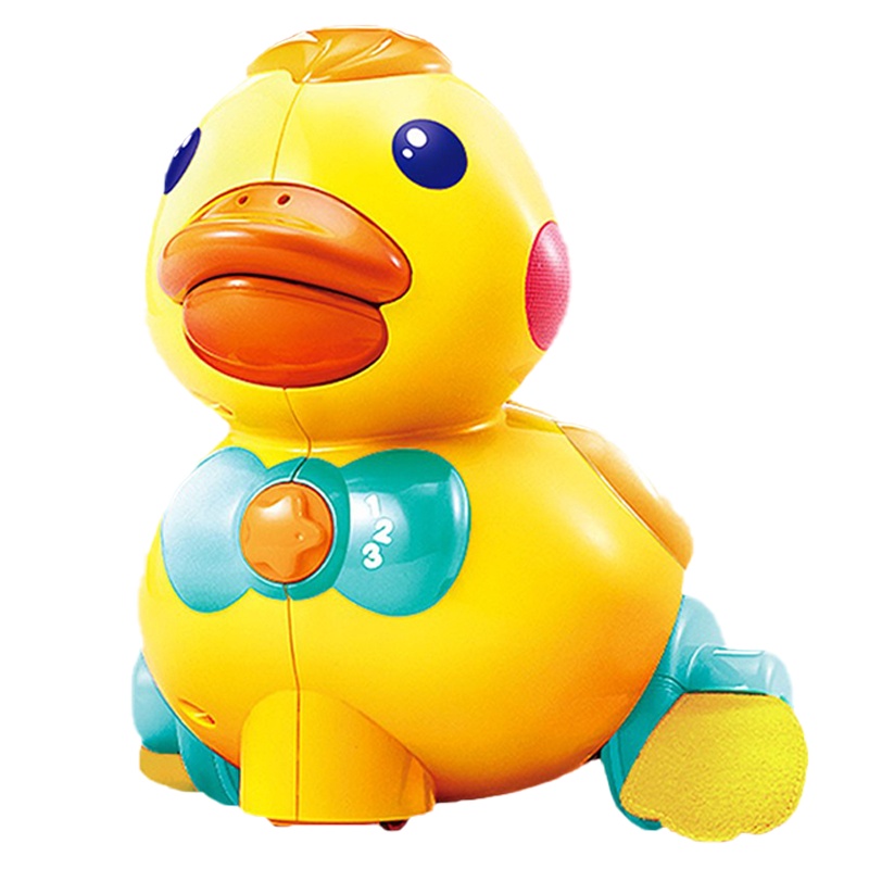 澳贝乖乖小鸭婴幼儿6宝宝益智音乐下蛋鸭子0-12个月学爬行玩具461142