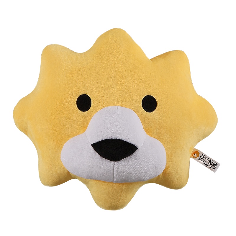 凯诗风尚(CHARSON)抱枕 苏宁自营 小狮子公仔靠枕 儿童可爱玩偶 办公室午休腰枕 学生宿舍卡通靠垫抱枕