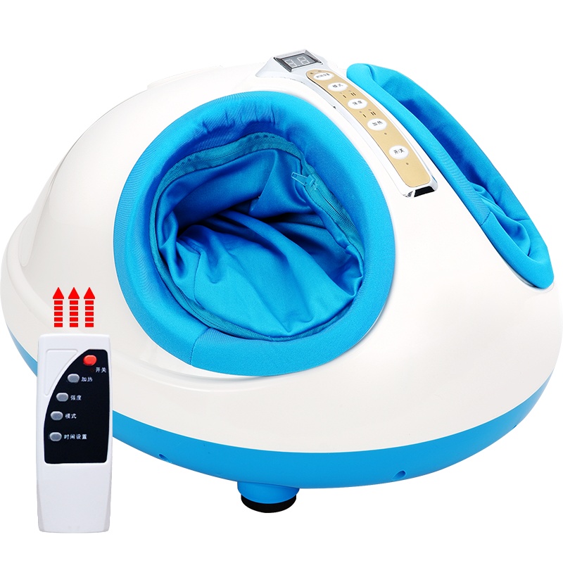 安尚足疗脚底按摩器足疗机气压按摩360度全包裹加热疗法无线遥控电动美足宝足底足跟腿部足部滚揉脚底按摩器脚部温感热敷电脑