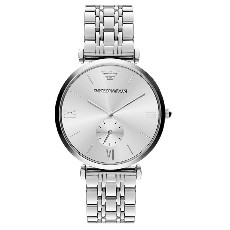 阿玛尼ARMANI男表 男士钢带防水时尚商务男士石英表 AR1819