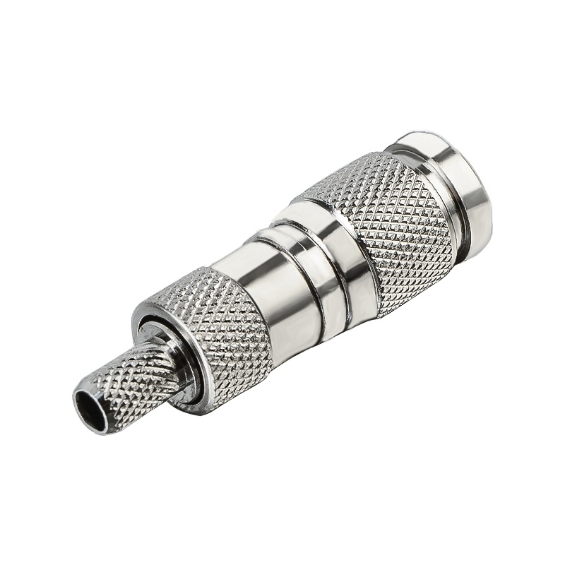 博扬 CC4接头2M头E1同轴连接器 阿尔卡特头中兴头 CC4-J通信SYV-75-2-1插头10个装BY-CC4